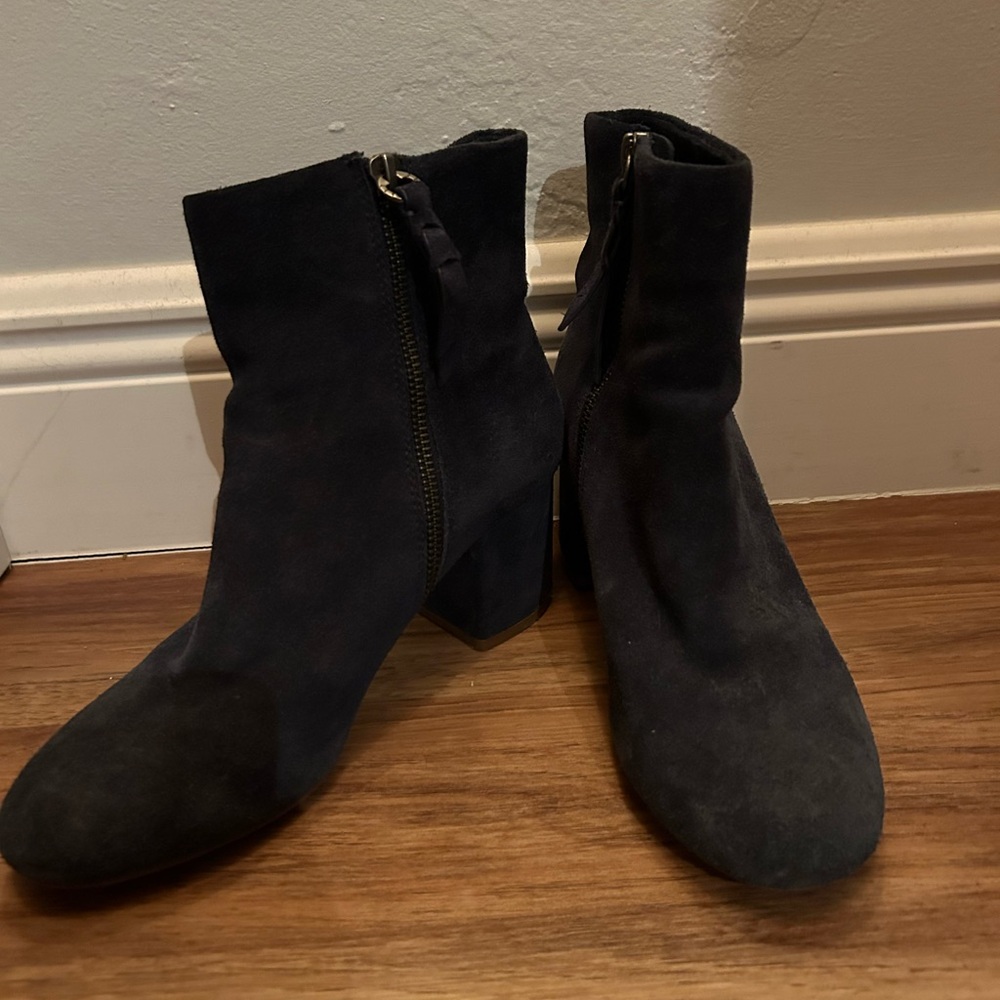 Blue Suede Boots